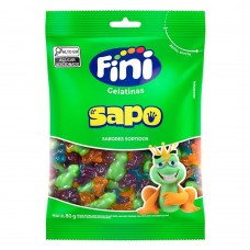 BALA FINI GELATINA SAPO SORTIDAS 80 GR