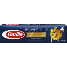 MACARRAO BARILLA SPAGHETTI N3 500G 
