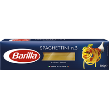 MACARRAO BARILLA SPAGHETTI N3 500G 