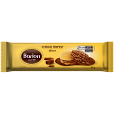 BISCOITO BARION CHOCOWAFER DISCOS CHOCOLATE 65G BISCOITO BARION CHOCOWAFER DISCOS CHOCOLATE 65G