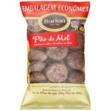 PÃO DE MEL COBERTURA CHOCOLATE BARION 300 GR PÃO DE MEL COBERTURA CHOCOLATE BARION 300 GR