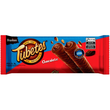 TUBETES SNACK CREME SABOR CHOCOLATE 80 GR