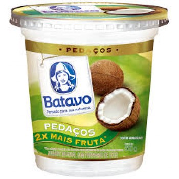 IOGURTE BATAVO PEDAÇOS FRUTAS COCO 500G