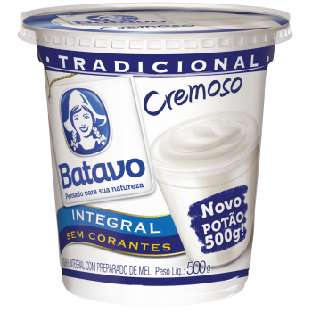 IOGURTE BATAVO INTEGRAL CREMOSO 500GR