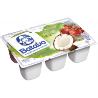 IOGURTE BATAVO POLPA MORANGO/COCO 510G