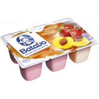 IOGURTE BATAVO POLPA MORANGO/PESSEGO 510 GR