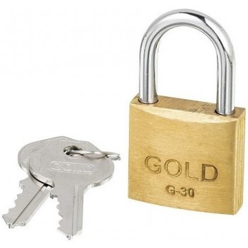 CADEADO GOLD 30 MM UNIDADE