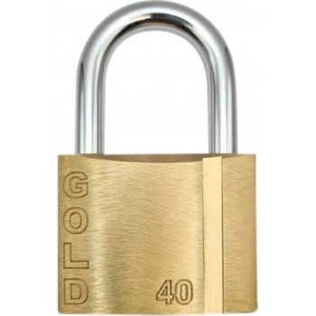 CADEADO GOLD ART 40MM UN