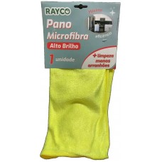 PANO MICROFIBRA RAYCO ALTO BRILHO 35 X 35 CM