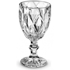 TACA DE VIDRO DIAMANTE DIAMOND 340 ML