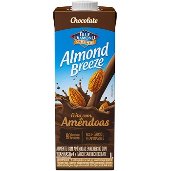 ALIMENTO BREEZE COM AMENDOAS CHOCOLATE 1 LT