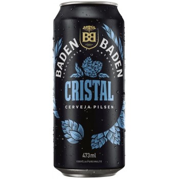 CERVEJA BADEN BADEN CRISTAL PILSEN 473 ML