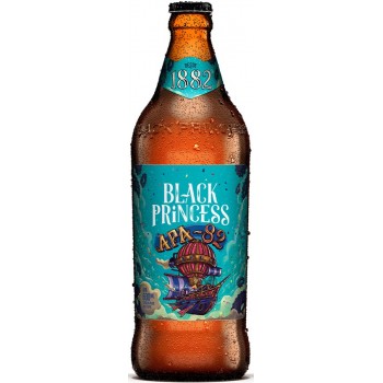 CERVEJA BLACK PRINCESS BLACK APA PURO MALTE 600 ML