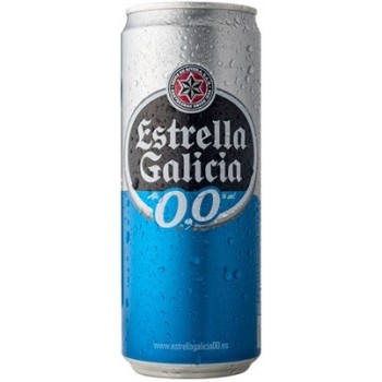 CERVEJA ESTRELLA GALICIA ZERO ALCOOL 330 ML