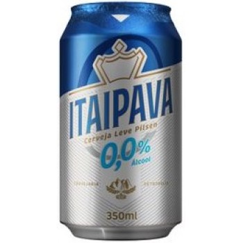 CERVEJA ITAIPAVA ZERO 350ML