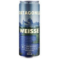CERVEJA PATAGONIA WEISSE LATA 350 ML