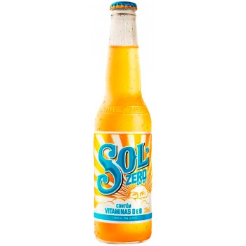 CERVEJA SOL S/ GLUTEN ZERO ALCOOL LONG NECK 330ML