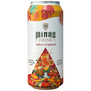 GIN MINAS BIER SABOR TROPICAL 473ML