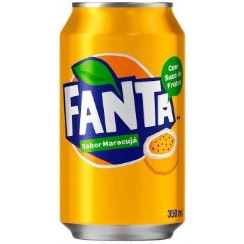 REFRIGERANTE FANTA MARACUJÁ LATA 350ML