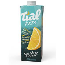 SUCO TIAL LARANJA NATURAL ZERO AÇUCAR 1L