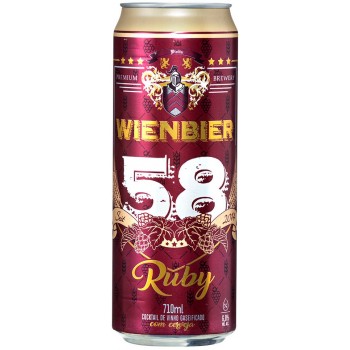VINHO WIENBIER GASEIFICADO C/CERVEJA RUBY 58 710ML