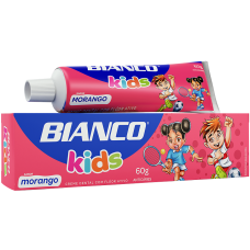 CREME DENTAL BIANCO KIDS MORANGO 60G