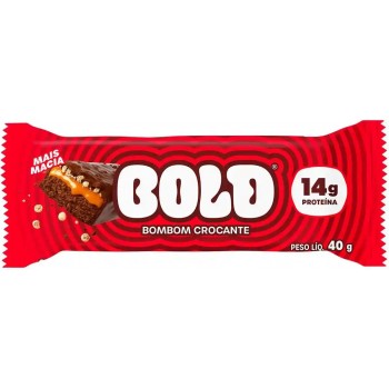 BARRA DE PROTEÍNA BOLD 14G PRO BOMBOM CROCANTE 40G