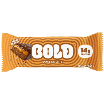 BARRA DE PROTEÍNA BOLD 14G PRO DOCE DE LEITE 40G