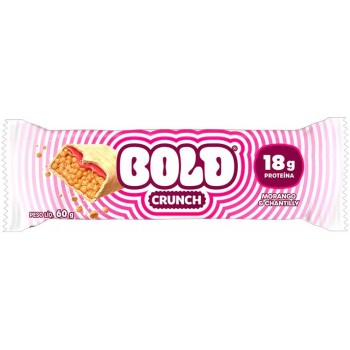 BARRA DE PROTEÍNA BOLD CRUNCH 18G PRO MORANGO 60G