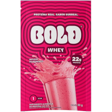 SUPLEMENTO BOLD WHEY 22G PRO MOUSSE MORANGO 30G 