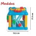 BRINQ. BLOCO BABY DIDATICO C/12PCS 22CM