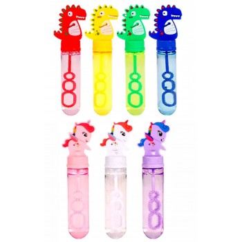 BRINQ. BOLHA DE SABAO DINO/UNICORNIO 20 ML