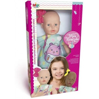 BRINQ. BONECA MEU NENEZAO 60CM MILK