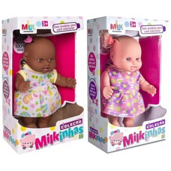 BRINQ. BONECA MILKINHAS MILK 26.5 CM