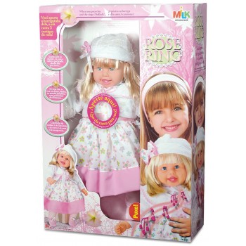 BRINQ. BONECA ROSE RING MILK 74CM