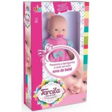 BRINQ. BONECA TARCILA COM SOM 62.5 CM MILK