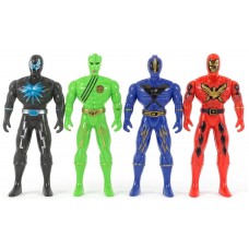 BRINQ. BONECO HEROIS C/4 PCS ARK BRASIL