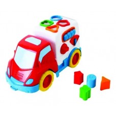 BRINQ. CAMINHAO TCHUCO DIDATICO SAMBA TOYS 38 CM