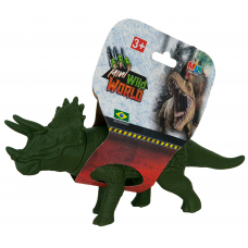 BRINQ. DINO MINI WORLD TRICERATOPS MILK 10 CM