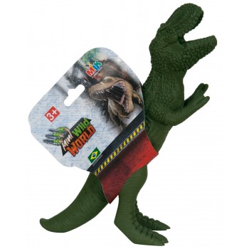 BRINQ. DINO MINI WILD WORLD T-REX MILK 27 CM