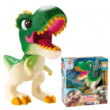 BRINQ. DINOPARK BABY REX VINIL ROTO 15 CM