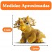 BRINQ. DINOPARK BABY TRICERATOPS VINIL  ROTO 15CM