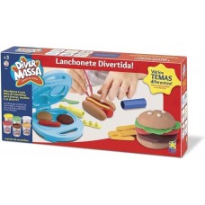 BRINQ. DIVER MASSA LANCHONETE DIVERTIDA TOYS