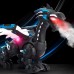 BRINQ. DRAGAO C/SOM LUZ MOV. E SOLTA FUMACA 30CM