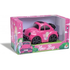 BRINQ. FUSCA NEW BUG ROSA 30 CM ORANGE