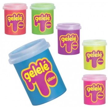 BRINQ. GELELE SLIME TRADICIONAL POTE 152 G