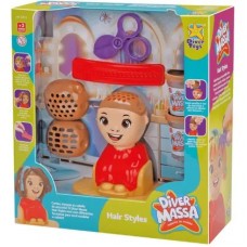 BRINQ. HAIR STYLE DIVER MASSA TOYS 27 CM