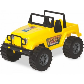 BRINQ. JEEP 4X4 PLASTIFICADO DIVPLAST 25 CM