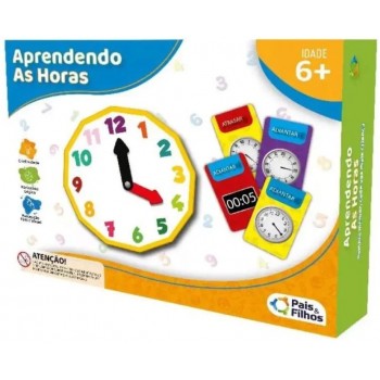 BRINQ. JOGO APRENDENDO AS HORAS UN