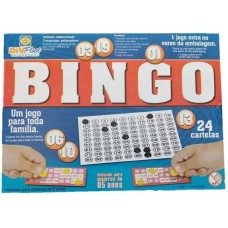 BRINQ. JOGO DE BINGO DIVPLAST C/24 CARTELAS BRINQ. JOGO DE BINGO DIVPLAST C/24 CARTELAS